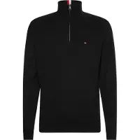 Tommy Hilfiger Pima Org Ctn Mock Halv Lynlås Sweater