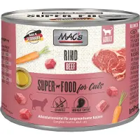 Mac'S Kat | Voksen | 200g Dåse - Kalvekød Kalkun 200g