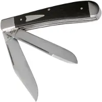 Case Cutlery Case Bose 2021 Collab Ebony Wood Smooth HT Trapper pocket knife