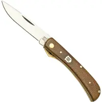 Rough Ryder Small Work Knife Brown Burlap