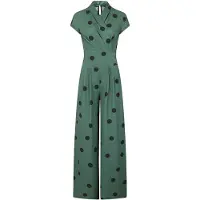 HotSquash Jumpsuit grøn / sort