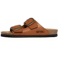 Bayton Pantoletter 'Alicante' brun / sort