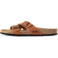 Bayton Pantoletter 'Cleo' brun / cognac / sort