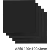 Snapmaker Frosted Sheet 2.0/190 × 190 × 3mm/5-pack Akrylplader