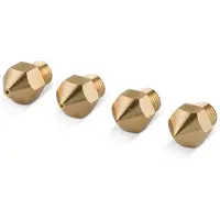 PrimaCreator Cr-10s Pro Mixed Size Brass 0.20/0.40/0.60/0.80 Mm 3d-printerdyse 4 Enheder