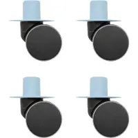 Modu 4x Swirly Wheels - 4-pak - Dusty Green - - OneSize - Tumledyr