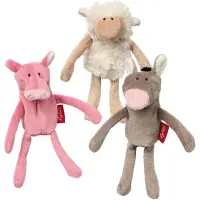Sigikid Fingerbamser - 14 cm - Farm - - OneSize - Bamse