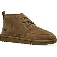Ugg UGGtil mænd. 1121645 Ankelstøvler i læder M Neumel Moc brun (44), Fast, Blonder, Casual
