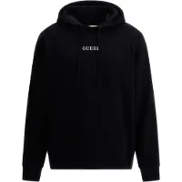 GUESS Sweatshirt 'Roy' sort / hvid