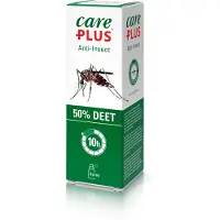 Care plus - Insektbeskyttelse - Anti insect Deet spray 50% 60ML til Unisex - Grøn