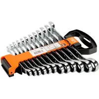 Bahco Metric Set Kombineret Skraldenøglesæt 12 Enheder