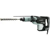 HiKOKI DH45ME, SDS Max, Sort, Grøn, Grå, Børsteløs motor, Overophedning, Overbelastning, 4,5 cm, 120 rpm