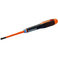 Bahco Slim-Blade skruetrækker, 1000 V, BE-8720SL, kombi 6,0/PZ2