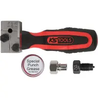 Ks Tools FLAREFIXeco universal værktøj til bremserør udvidersæt 4,75 mm 4 dele (122.1215)