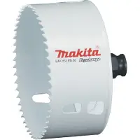 Makita E-03997, Enkelt, Boremaskine, Stål, Aluminium, Plast, Træ, Rustfrit stål, Hvid, Bimetal, 4,4 cm