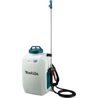 Makita DUS158Z, Rygsæk havesprøjte, 15 L, Blå, Hvid, 5 bar, Udendørs, 325 mm - SOLO