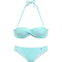 s.Oliver Bikini turkis / hvid