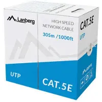 Lanberg Lcu5-10cc-0305-s Utp Cat 5e Netværkskabel 305 M