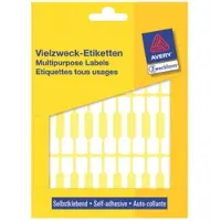 Avery Zweckform - Hvid - 54 x 11 mm 924 etikette(r) (30 ark etiketter til flere formål