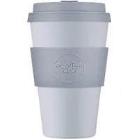 Usorteret Øko-kaffekop med låg