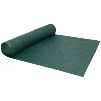 vidaXL afskærmning 1x10 m HDPE 150 g/m² grøn