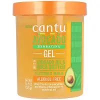 Cantu , Avocado Hydrerende Gel, Alkoholfri, 18,5 oz (524 g)
