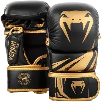 Venum Sparring Gloves Challenger 3.0 Boksehandsker, Sort/Guld