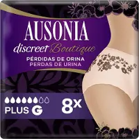 Ausonia DISCREET Boutique G, Kvinde, Velcro, 95 - 125 cm, 8 stk, Kasse