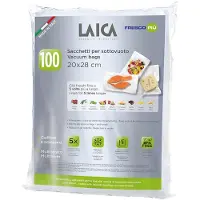 Laica Vakuumemballageposer 20x28 Cm 100 Enheder