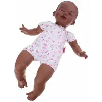 Berjuan Nyfødt Afrikansk Pigebabydukke 45 Cm