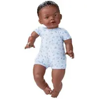 Berjuan Nyfødt Afrikansk 8073 Babydukke 45 Cm