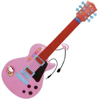 Reig Musicales Hello Kitty Electronic With Micro Guitar