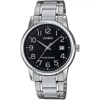 Casio Herreur MTP-V002D-1BUDF Classic Sort/Stål Ø44 mm
