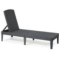 Allibert Jaipur, Grafit, Ligge/sidde, 582 mm, 1875 mm, 290 mm