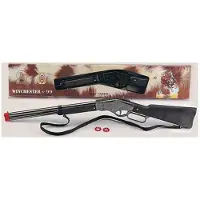 Cpa Toy Gonher metalinis kaubojiškas šautuvas 8 šoviniai