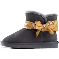 Gooce Snowboots 'Willow' curry / antracit / hvid