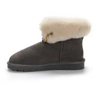 Gooce Snowboots 'Gertrude' creme / mørkegrå