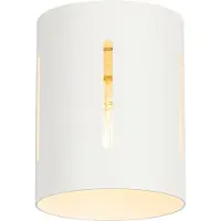 QAZQA Design loftslampe hvid - Yana