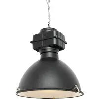 QAZQA Industriel pendellampe sort 53,5 cm - Sicko