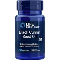 Life Extension , Sort Kumminfrøolie, 60 Softgels