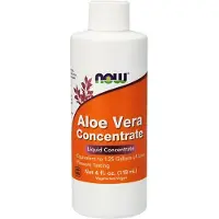 Now , Aloe Vera Koncentrat, 4 fl oz (118 ml)