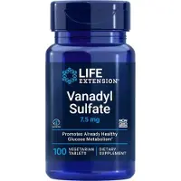 Life Extension , Vanadyl Sulfat, 100 Vegetariske Tabletter
