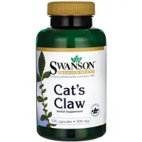 Swanson Health , Fuldstændig Spektrum Kattekløver, 500 mg, 100 Kapsler