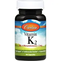 Carlson Labs Carlson, Vitamin K2, 5 mg, 60 Kapsler