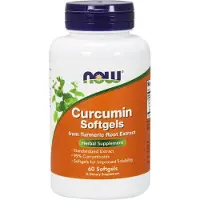 Now , Turmeric Curcumin Gel, 60 Softgels