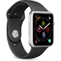 Puro ICON - Rem for smart watch - S/M og M/L størrelse - sort - for Apple Watch Hermès Series 9, SE 3, Series 10, Series 11, Series 8, Series 9