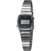 Casio La670wd-1df 30.3mm 3atm Quartz Digital Dameur