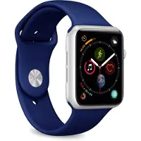 Puro ICON, Urrem, Apple, Apple Watch 42-44-45-49 mm, Silikone, Metal, S/M/L