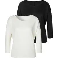 LASCANA Shirts creme / sort