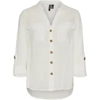 Vero moda Bluse 'Bumpy' offwhite